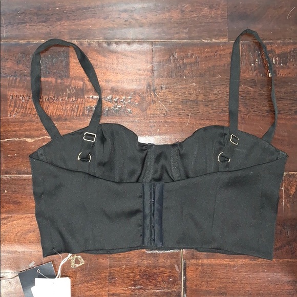 For Love and Lemons La Annabelle Crop Top - Picture 2 of 2